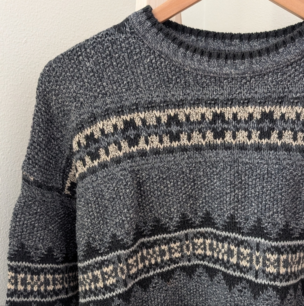 St John’s Bay Vintage Chunky Crewneck Sweater - Picture 5 of 11